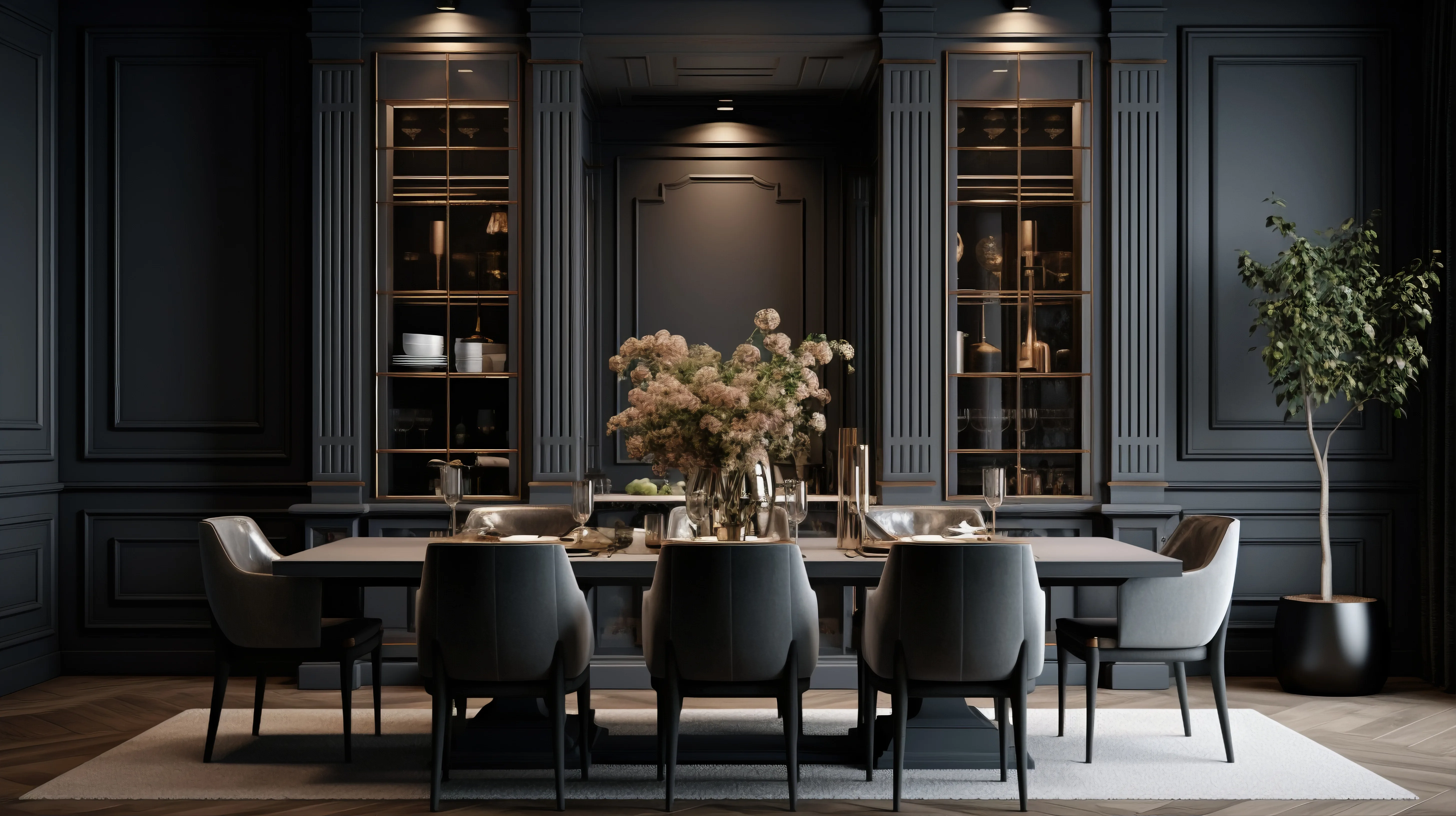Big Sky Family Estate — dining room